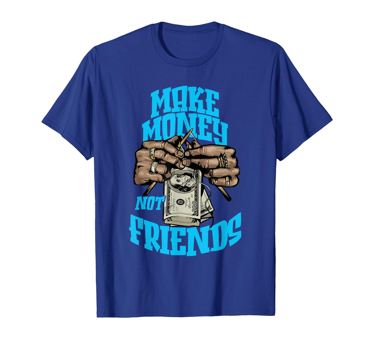 Gamma Blue Black White Match T-Shirt