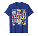 Test Day Testing Day in My Era Retro Groovy Teacher Student T-Shirt