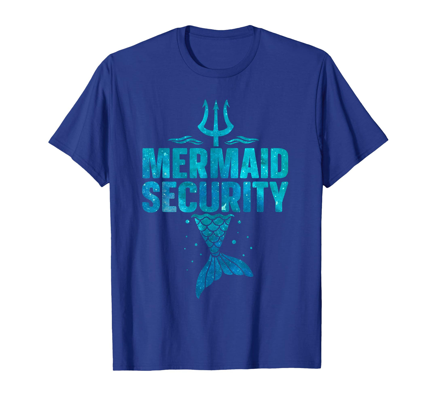 Mermaid Security for Boys Dad Mermaid Family Mermaid Squad T-Shirt