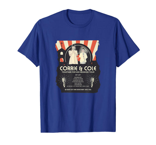 Together for Him Tour Corrie and Cole Barnett Funny T-Shirt