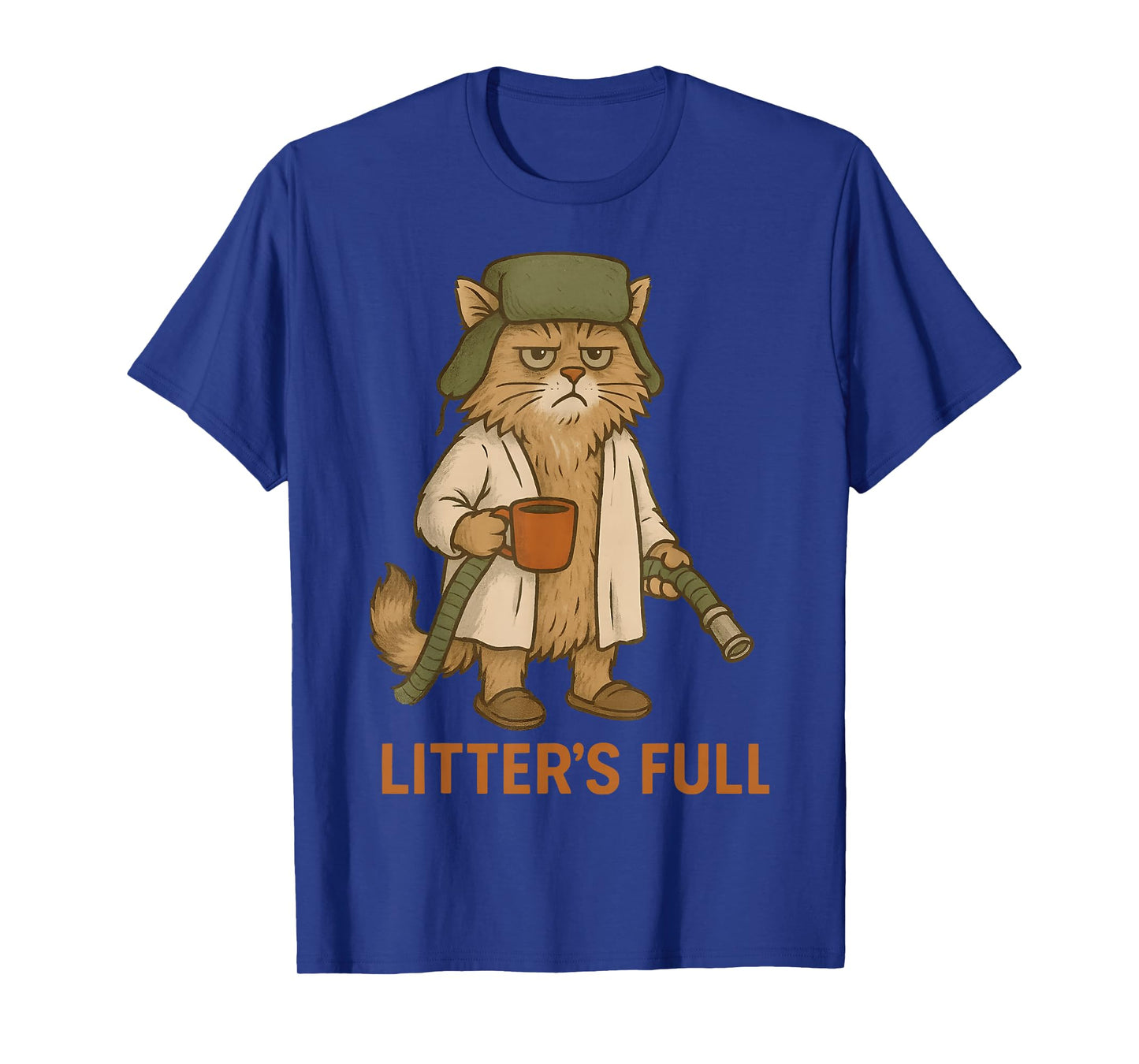 Funny Cat Litter's Full Christmas Cat Xmas Women Men Kids T-Shirt