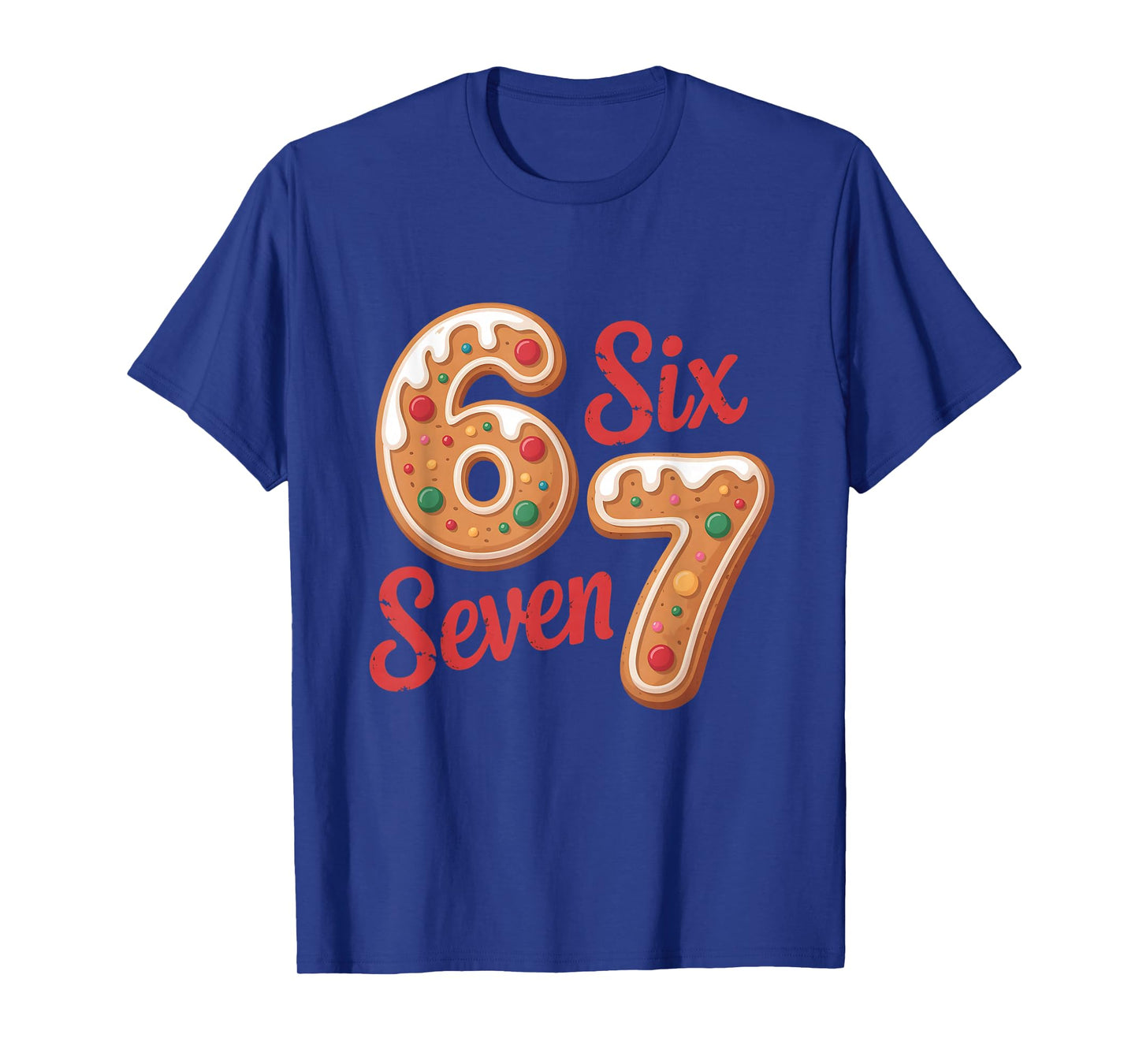 67 Gingerbread Christmas Six Seven Meme T-Shirt
