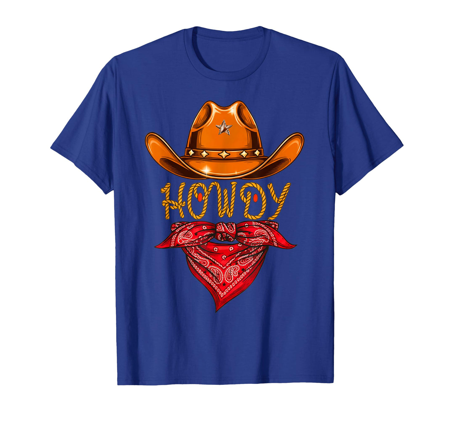 Howdy Western Cowboy Howdy Cowboy Rodeo T-Shirt