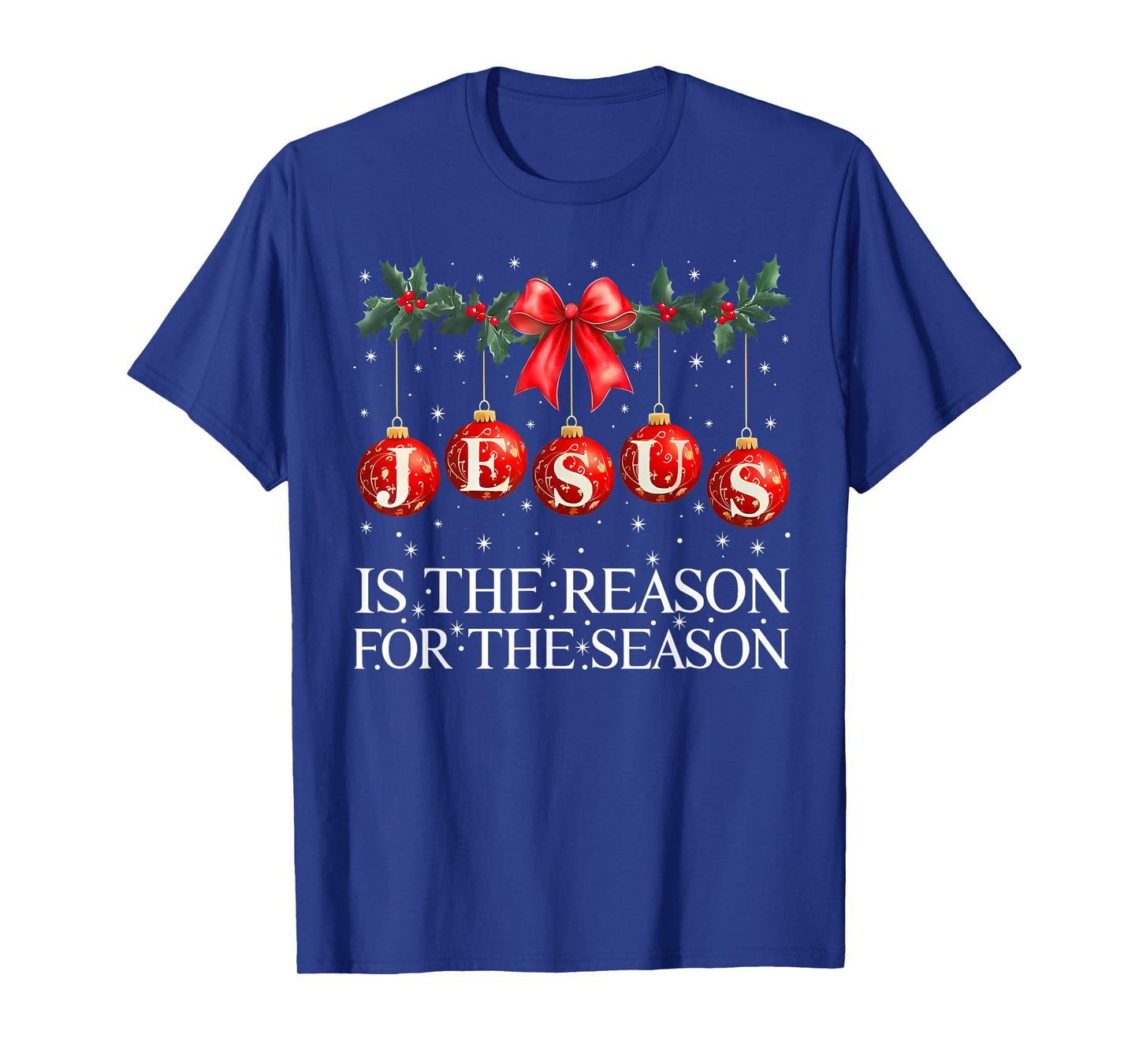 Jesus is The Reason for The Season Christmas Xmas Christian T-Shirt