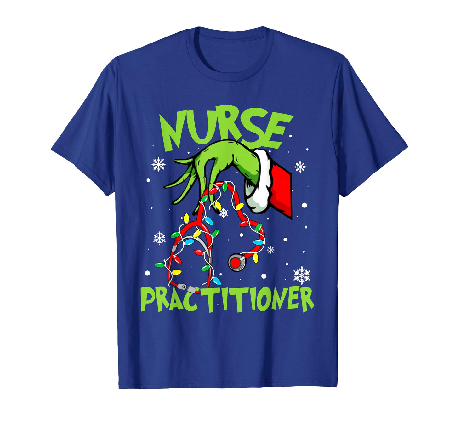 Nurse Practitioner Nurse Practitioner Christmas Nurse Xmas T-Shirt