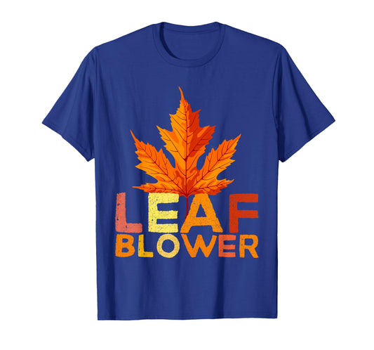 Leaf Blower Funny Adult Halloween Matching Couples Costume T-Shirt