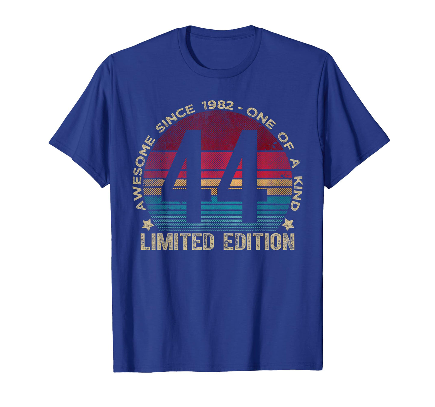 44 Year Old Gifts Vintage 1982 Limited Edition 44th Birthday T-Shirt