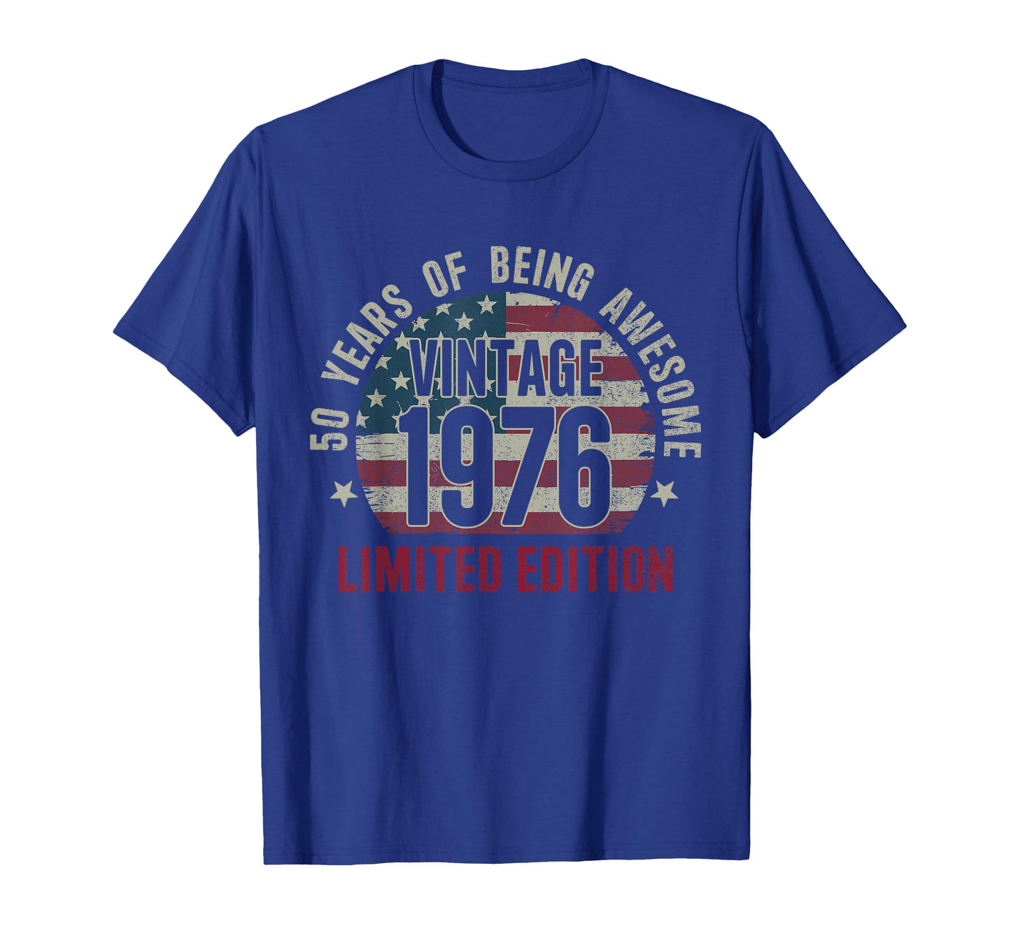 50 Years Old Vintage 1976 50th Birthday Limited Edition T-Shirt
