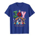 Joy to The World Patchwork Nativity Christmas T-Shirt