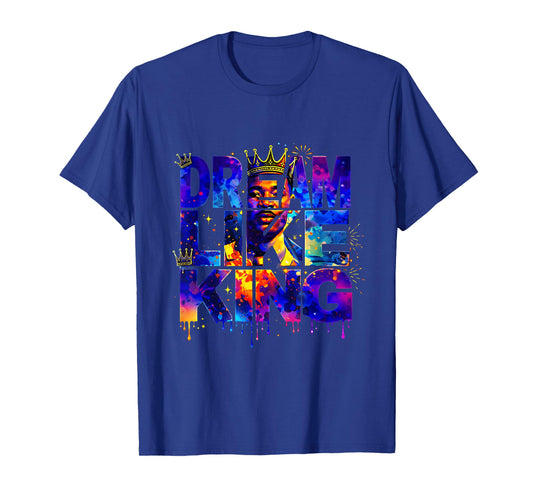 Dream Like King African American Black History Month T-Shirt