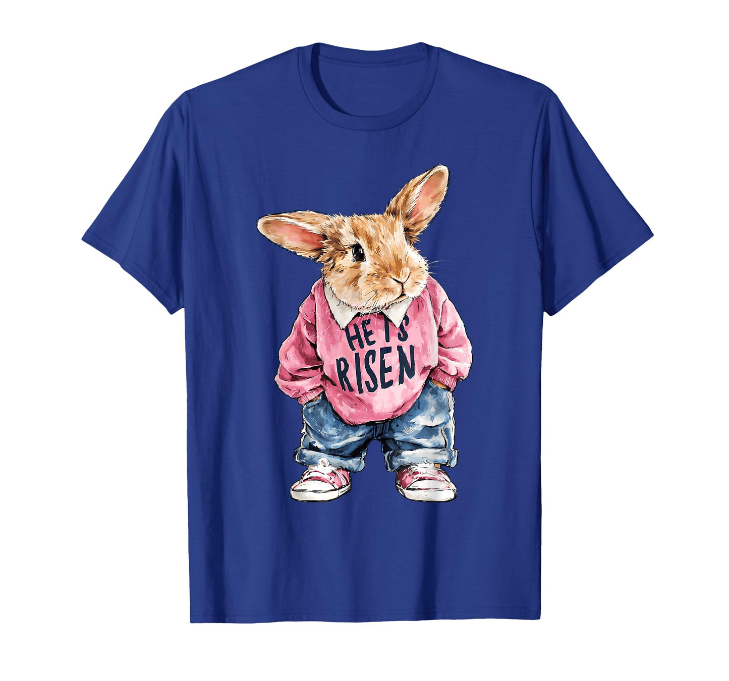 Women Easter He is Risen Jesus Religious Christian Women Kid T-Shirt