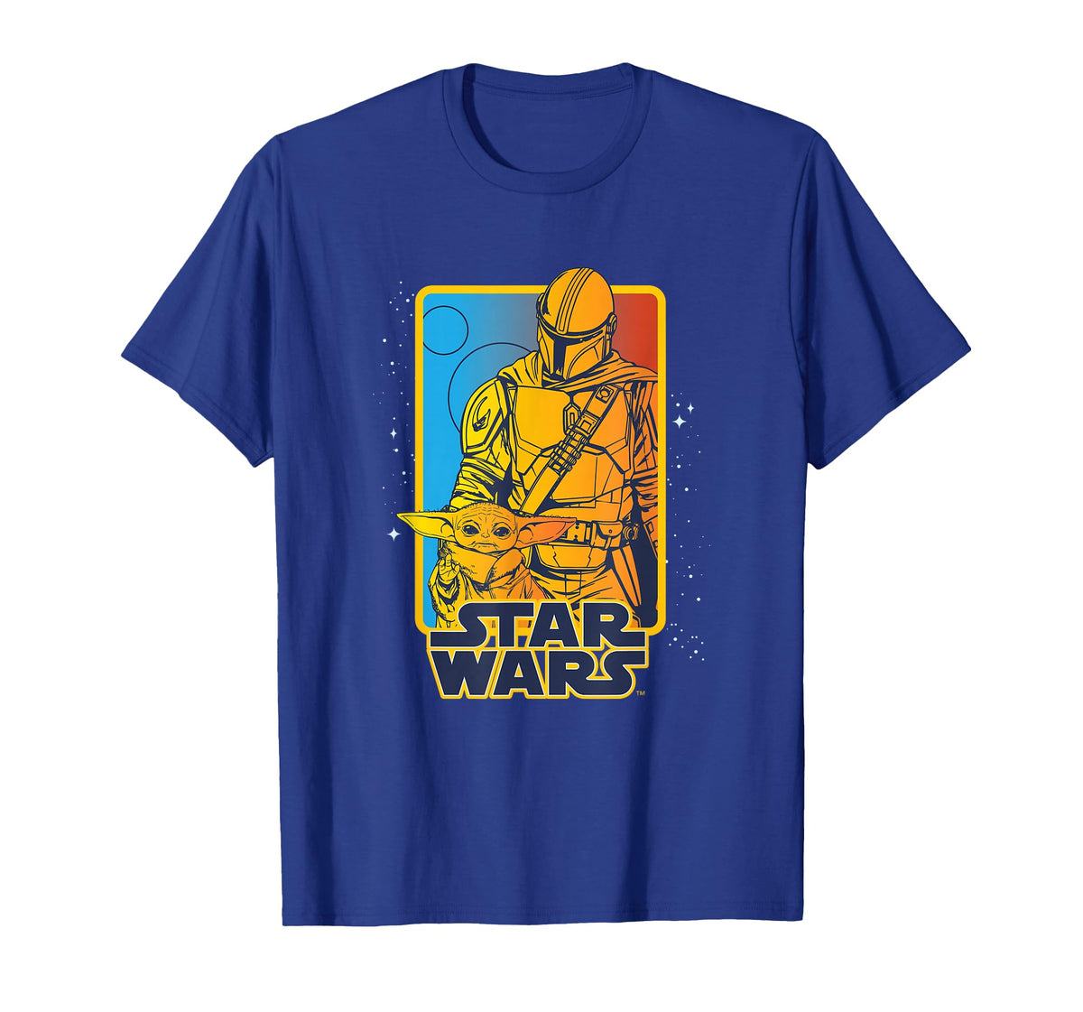Star Wars The Mandalorian Grogu And Din Djarin Duo T-Shirt