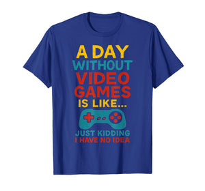 Funny Gamer Saying Graphic Tee Men Boys Teens Video Gaming T-Shirt