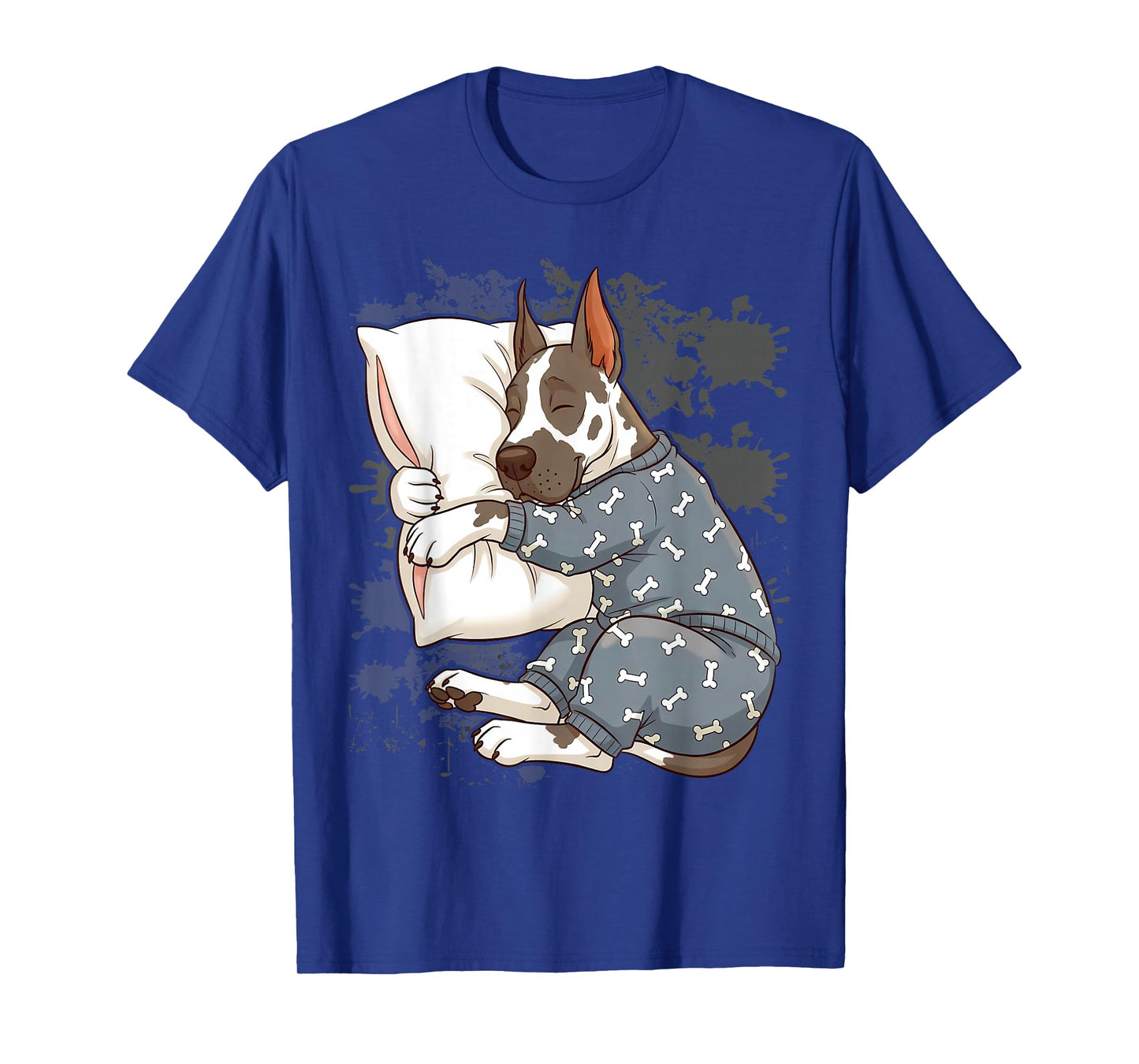 Funny Sleepy Great Dane Pajama Men Women Kids T-Shirt