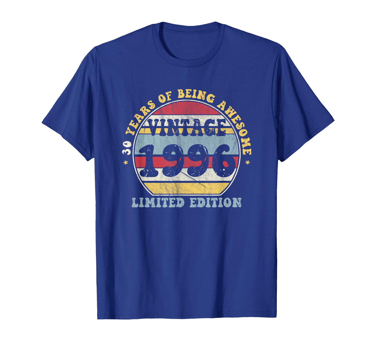 Vintage 1996 Limited Edition 30 Year Old Gifts 30th Birthday T-Shirt