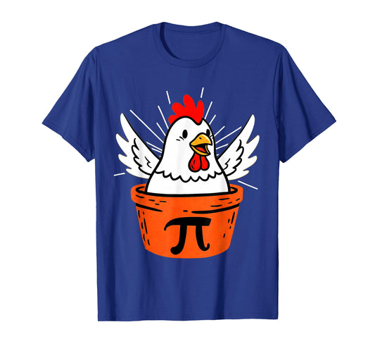 Chicken Pot Pi Day Math Lover Funny T-Shirt