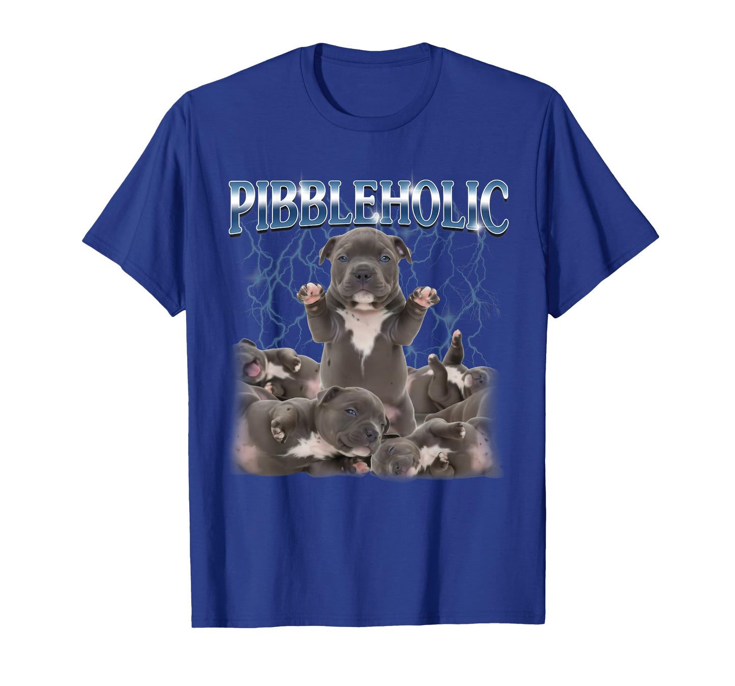Pibbleholic Pibble Meme Wash Ma Belly T-Shirt