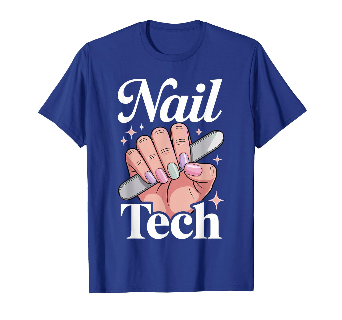 Cool Nail Tech Art for Women Girl Manicurist Nail Technician T-Shirt