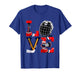 Valentines Day Love Ice Hockey Items Men Boys Kids Teens T-Shirt