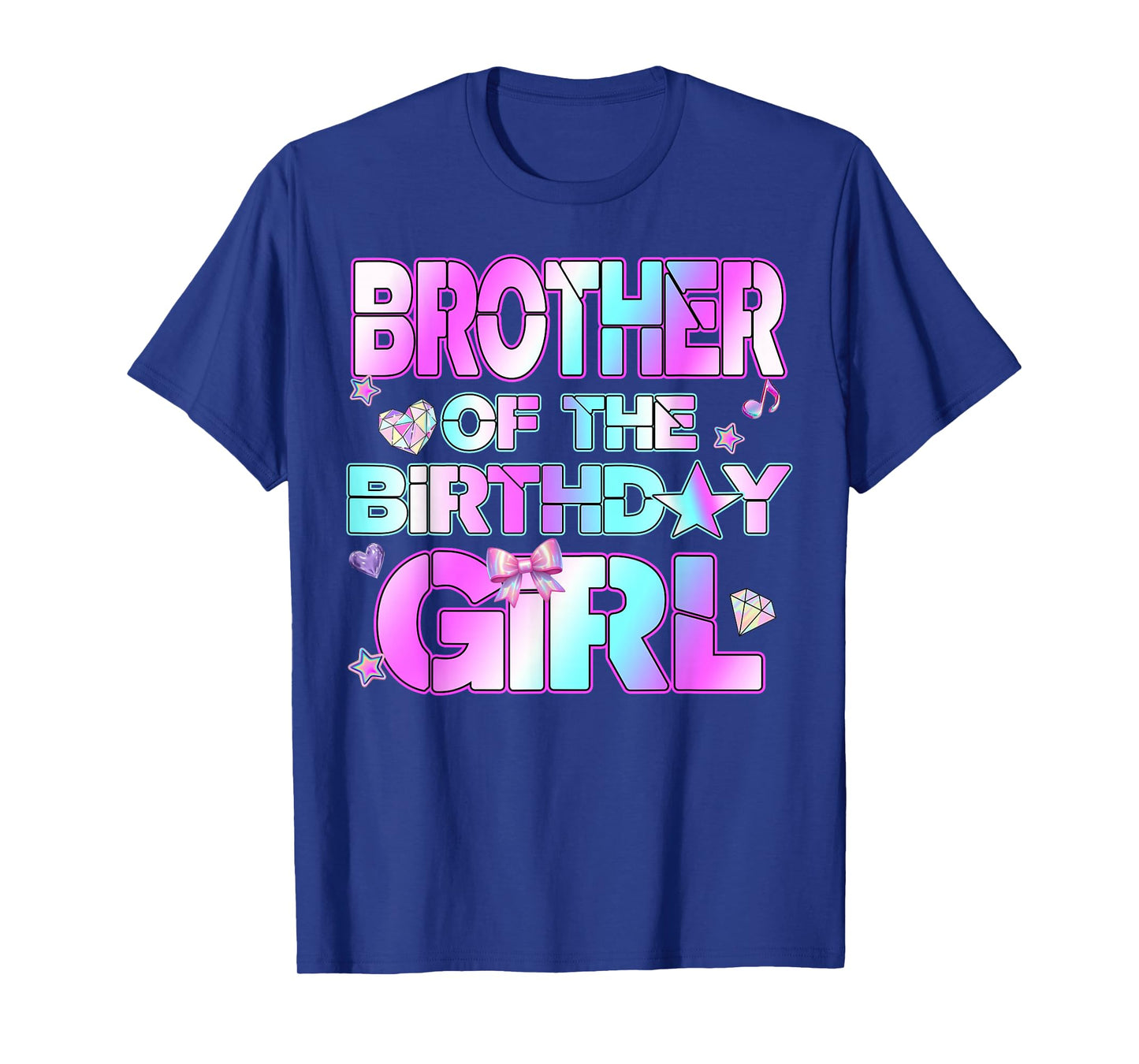 Brother The Birthday Girl Kpop Family Birthday Party Girls T-Shirt