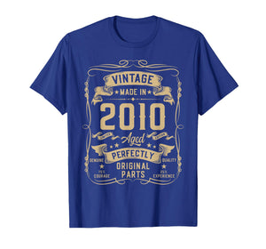 Vintage 2010 16yr 16th Birthday Gifts for Boys 16 Years Old T-Shirt