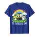 St Patricks Day Patricks Funny Cats Saint Pattys Boy Girl T-Shirt