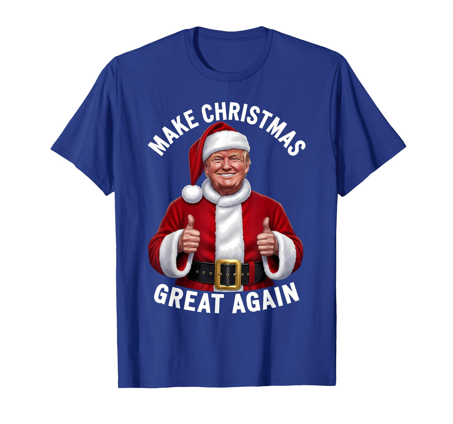Make Christmas Great Again Xmas Funny Trump Pajamas Ugly T-Shirt