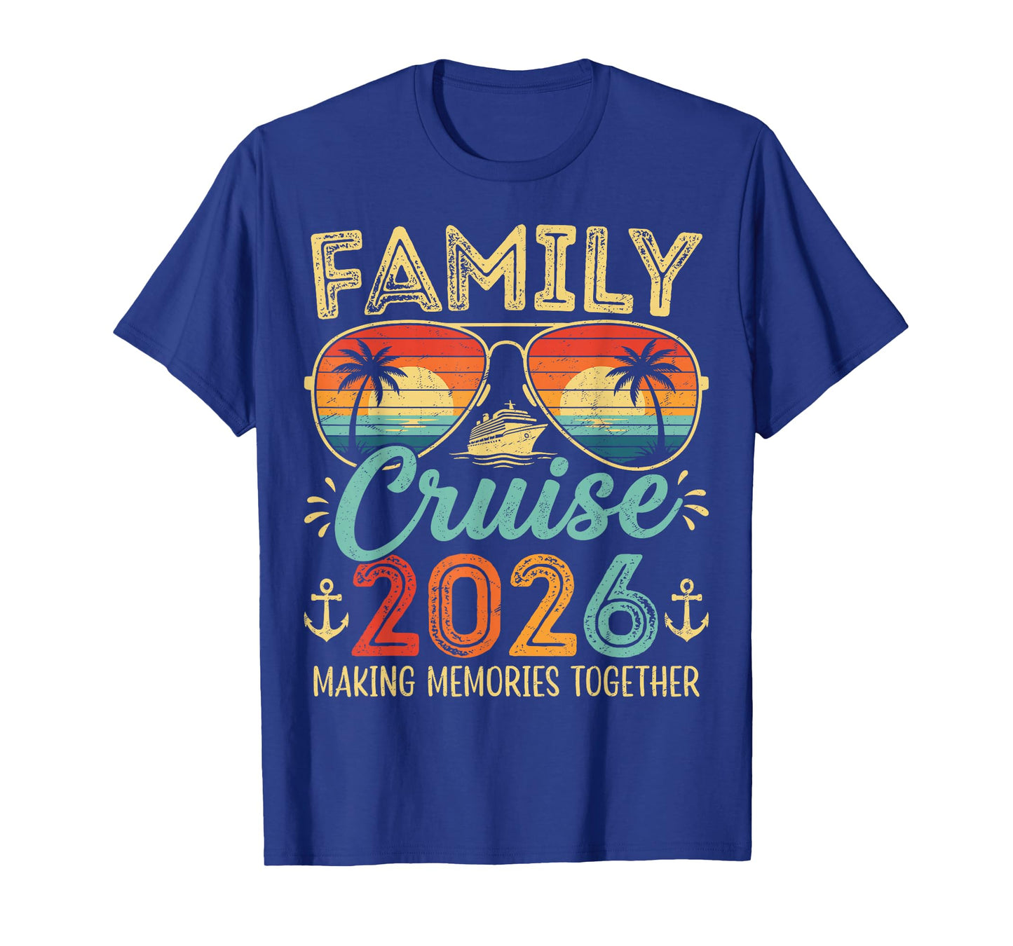 Family Cruise 2026 Summer Vacation Matching Family Cruise T-Shirt