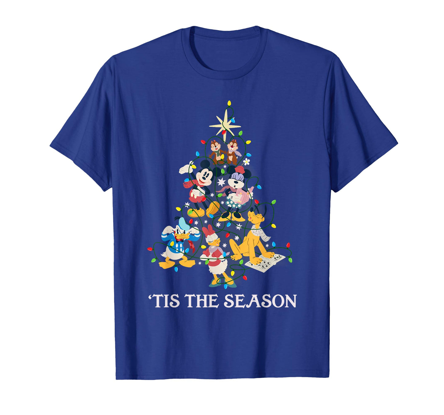 Disney Mickey and Friends Christmas 'Tis The Season T-Shirt