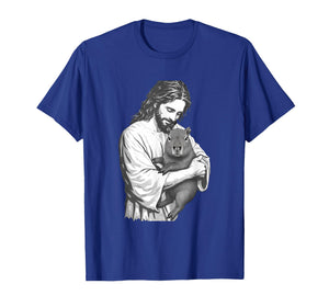 Funny Jesus Christ Capybara Funny Christian Animal Graphic T-Shirt