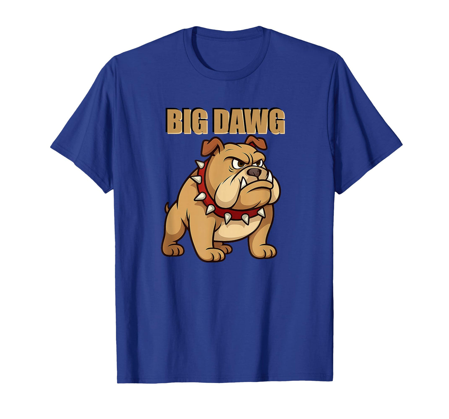 Mens Big DAWG Graphic Design, Featuring Cartoon Bulldog T-Shirt
