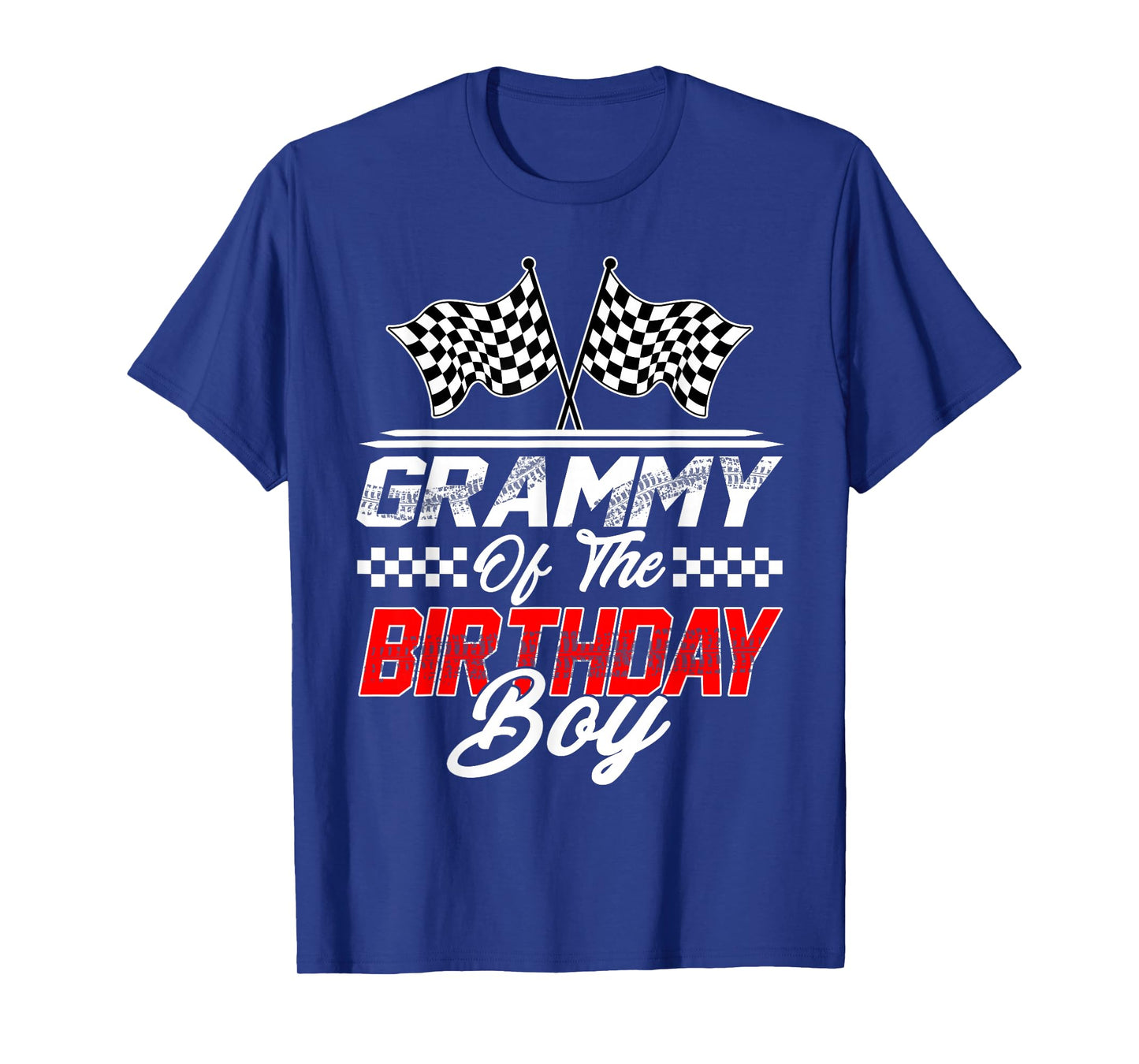 Race Car Grammy of The Birthday Boy Racing Family T-Shirt