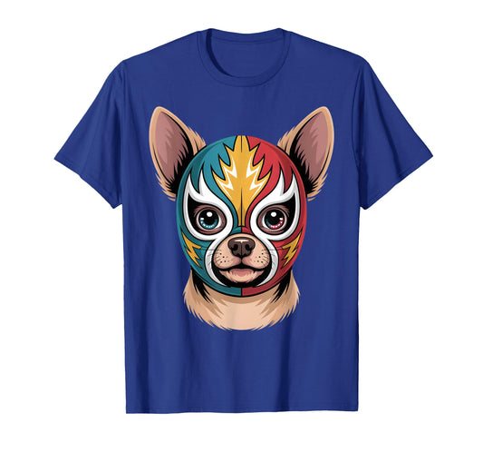 Mexican Chihuahua perro Lucha Libre mask for Kids Men Women T-Shirt