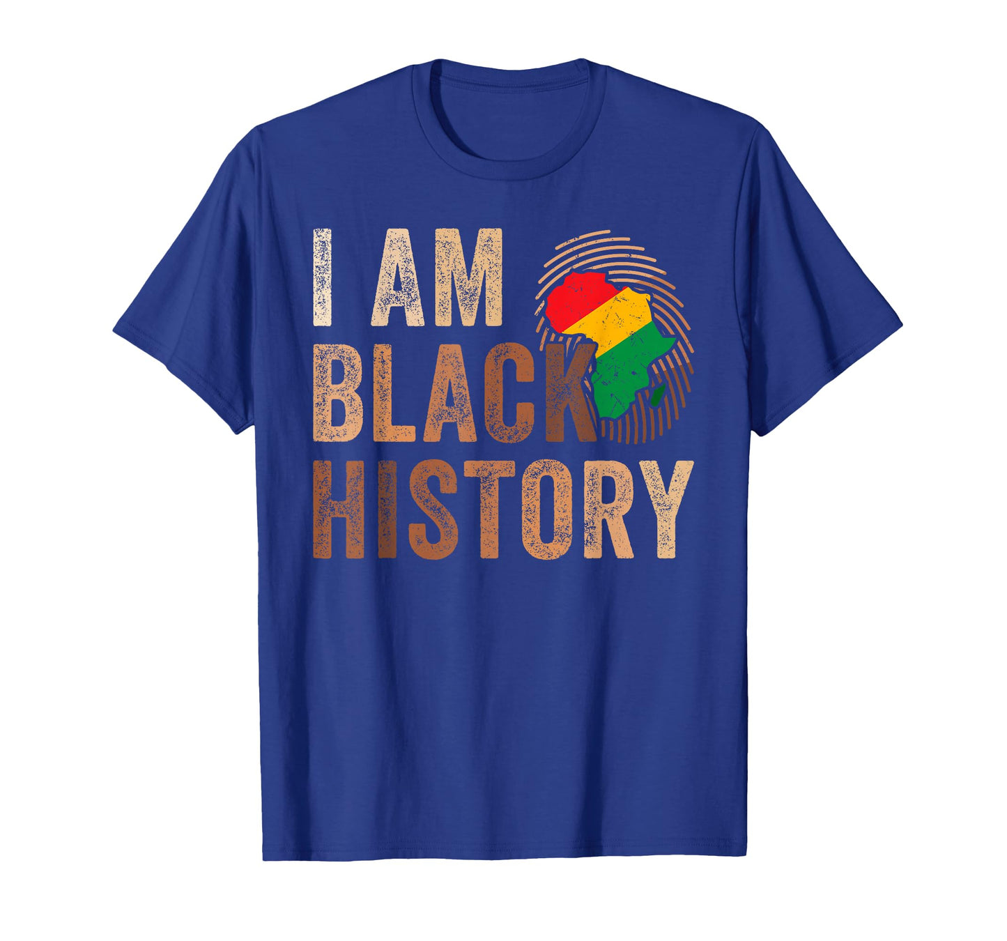 I Am Black History Month Melanin DNA African American Pride T-Shirt