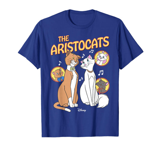 Disney The Aristocats Duchess & O'Malley Musical Art T-Shirt