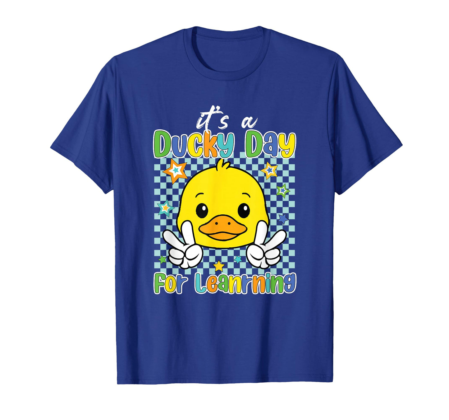 School Rubber Duckies Ducky Day Teacher Rubber Duck T-Shirt