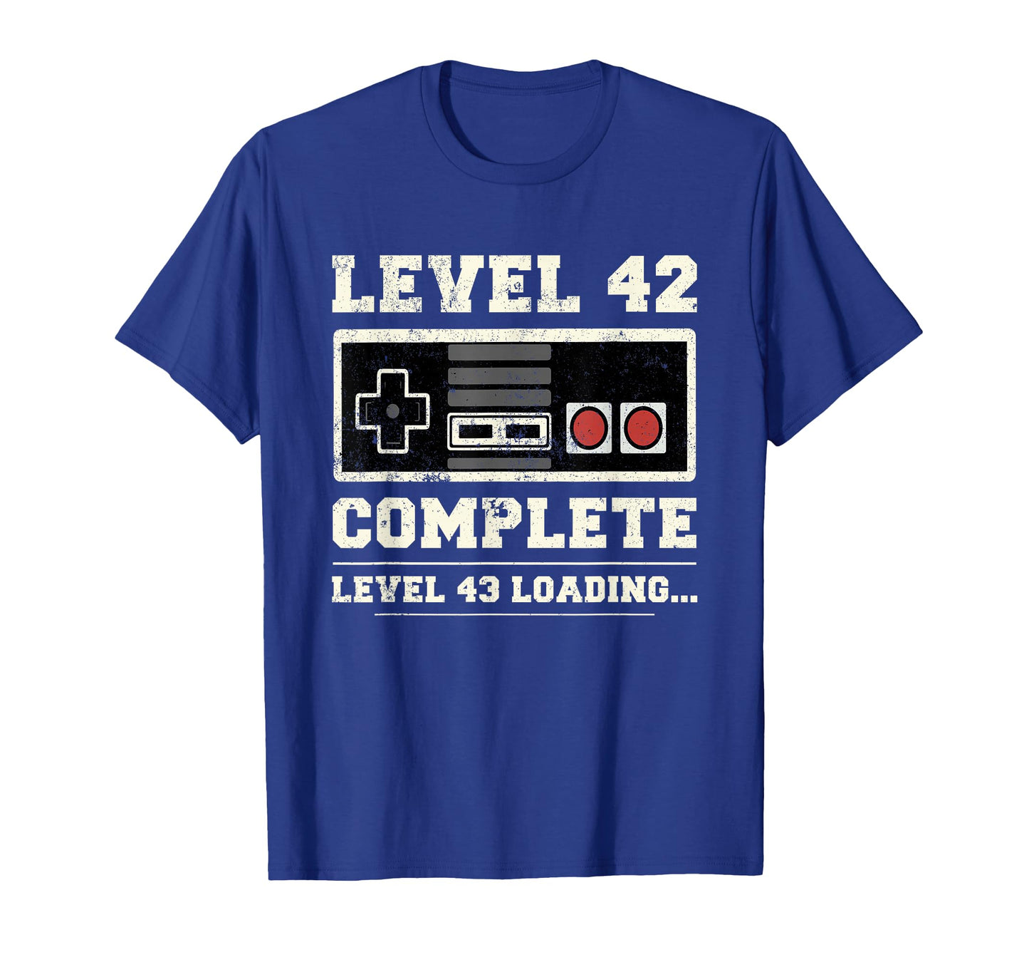 Level 42 Complete Retro Vintage 42nd Birthday Gamer Gaming T-Shirt