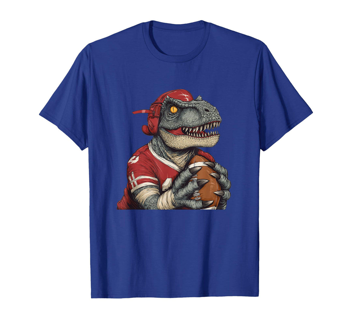 Awesome Jurassic Football Costume for Dinosaurs Lovers T-Shirt