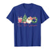 Tis The Season Mahjong Christmas Retro Cute Santa T-Shirt