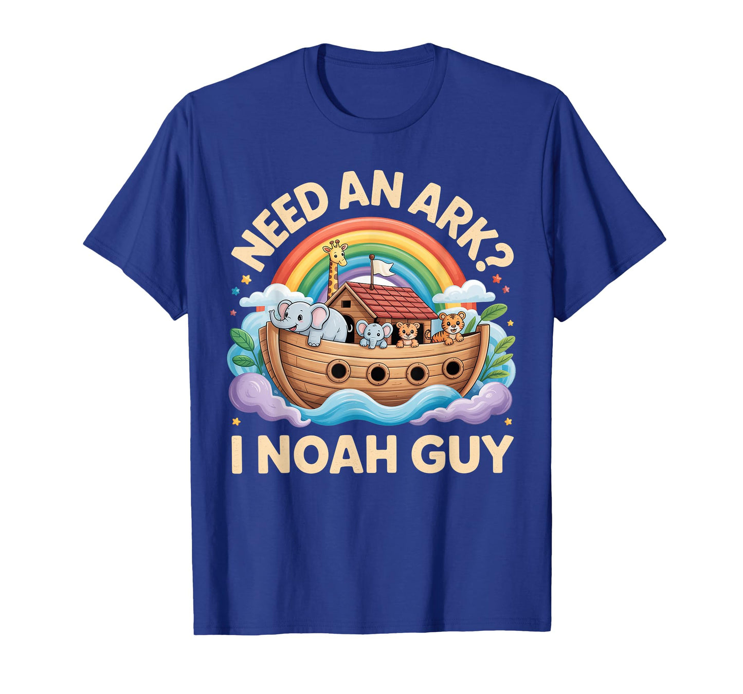 Need an Ark? I Noah Guy Funny Animals Christian for Kids T-Shirt