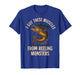 Trophy Flathead Reeling Monsters Funny Catfish cat Fishing T-Shirt