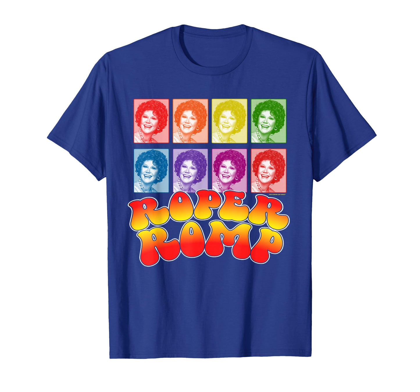 Roper Romp! Funny Mrs Roper Three's Company Pop Art Retro T-Shirt