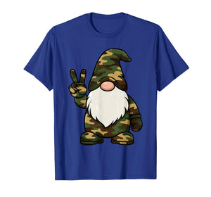 Hello Hunting Season Christmas Camouflage Camo Gnome Lover T-Shirt