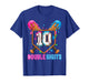 Baseball Drip 10th Birthday Boy Double Digits Ice Cream Drip T-Shirt
