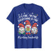Writing Teacher Gnome Everything is Fine Funny Christmas T-Shirt