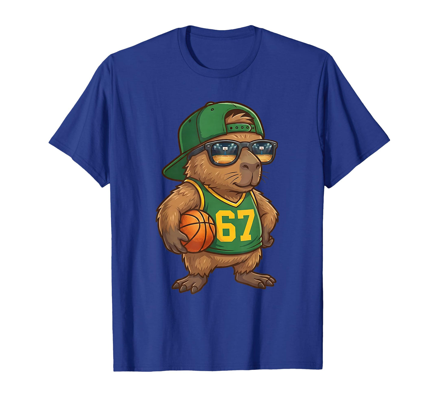 Capybara Basketball 67 Gen Alpha Slang Sports Men Boys Kids T-Shirt