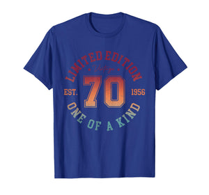 70th Birthday Men Vintage 1956 Limited Edition 70 Year Old T-Shirt