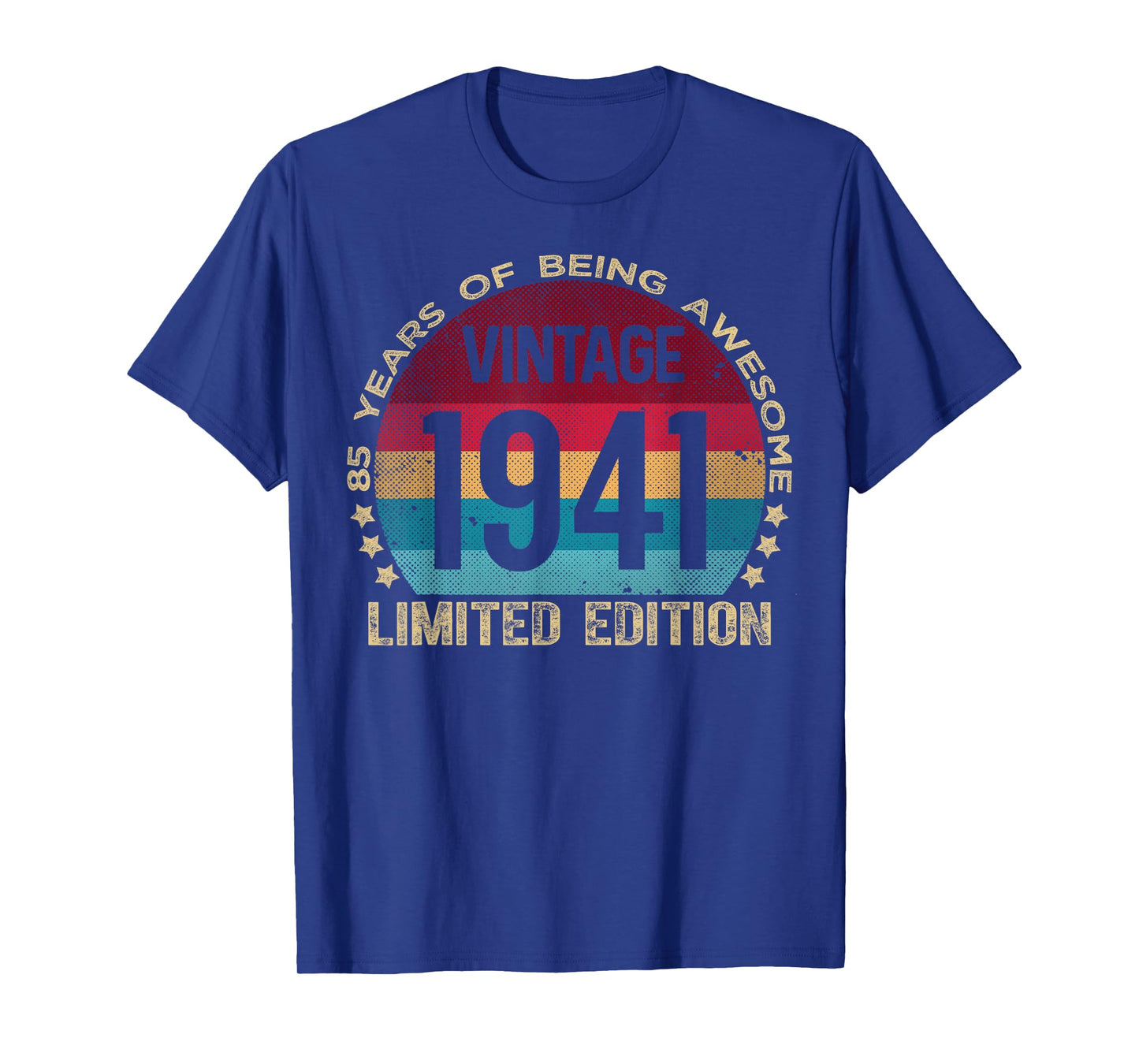 85 Year Old Gifts Vintage 1941 Limited Edition 85th Birthday T-Shirt