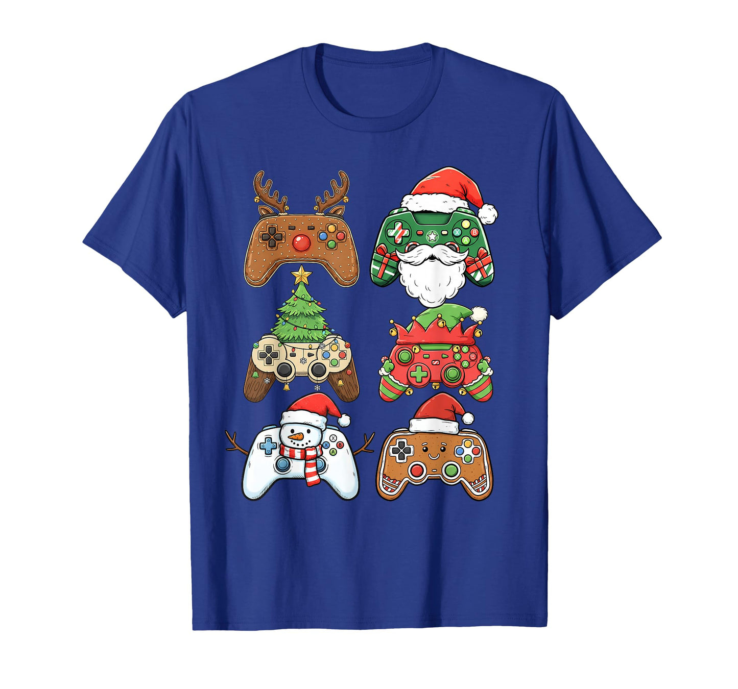 Funny Gamer Christmas Shirt Holiday Controller Boys Kids T-Shirt