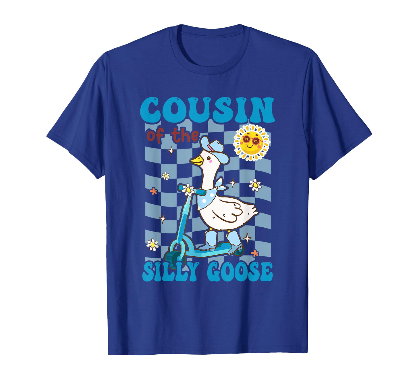 Cousin of The Silly Goose First Birthday Family Matching T-Shirt